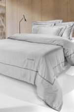 Σετ Παπλωματοθήκη King Size 240×250 Guy Laroche Elite Silver-Anthracite