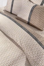 Σετ Παπλωματοθήκη Υπέρδιπλη 225×245 Guy Laroche Status Beige - Image 3