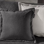 Διακοσμητική Μαξιλαροθήκη 40×40+3 Guy Laroche Avalon Carbon