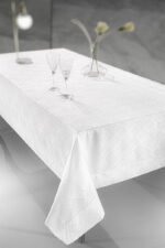 Τραπεζομάντηλο 160×320 Guy Laroche Attitude White