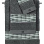 Σετ Πετσέτες 3 Τεμαχίων Guy Laroche Active Mint-Anthracite