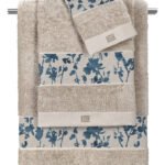 Σετ Πετσέτες 3 Τεμαχίων Guy Laroche Romance Raf-Natural