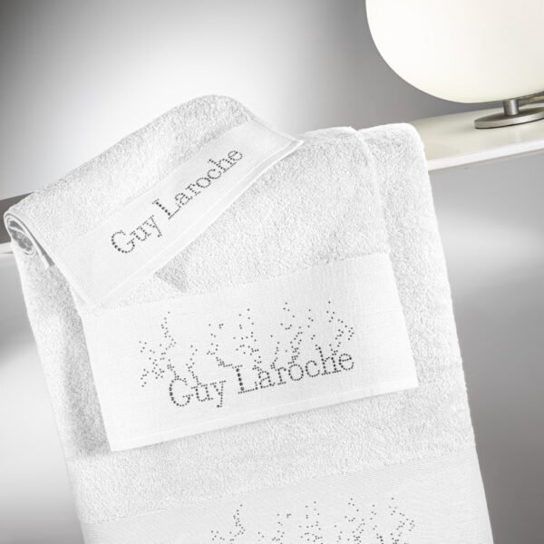 Σετ Πετσέτες 3 Τεμαχίων Guy Laroche Pandora White