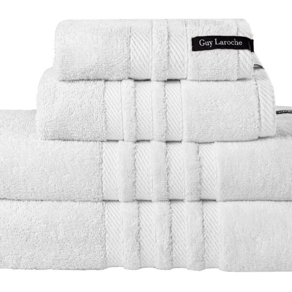 Πετσέτα Προσώπου 50×90 Guy Laroche Bonus Optic White