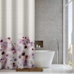 Κουρτίνα Μπάνιου 240×185 Αδιάβροχη Guy Laroche Carmel Melanze