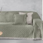 Σετ Ριχτάρι Πολυθρόνας 170×150 & Μαξιλαροθήκη 42×42+3 Guy Laroche Avalon Cement