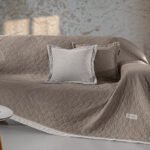 Σετ Ριχτάρι Τριθέσιου 170×300 & Μαξιλαροθήκη 45×45+3 Guy Laroche Avalon Puro