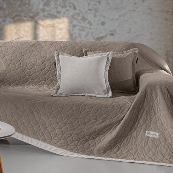 Σετ Ριχτάρι Τριθέσιου 170×300 & Μαξιλαροθήκη 45×45+3 Guy Laroche Avalon Puro