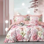 Beauty Home Σετ παπλωματοθήκη υπέρδιπλη Art 12283 Ayra 230x250 Ροζ