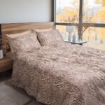 Beauty Home Σετ παπλωματοθήκη φανελένια υπέρδιπλη Matisse Art 12335 230x250 Μπεζ