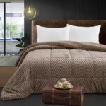 Beauty Home Κουβερτοπάπλωμα ημίδιπλο Art 12654 180x240 Μόκα