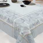 Αλέκιαστο Τραπεζομάντηλο 145×145 Saint Clair 1046 Sky