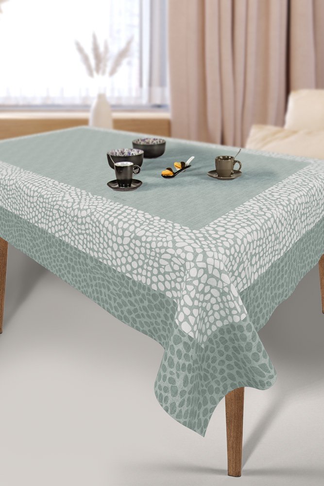 1719030124007 Αλέκιαστο Τραπεζομάντηλο 145×145 Saint Clair 1047 Cement - Image 1