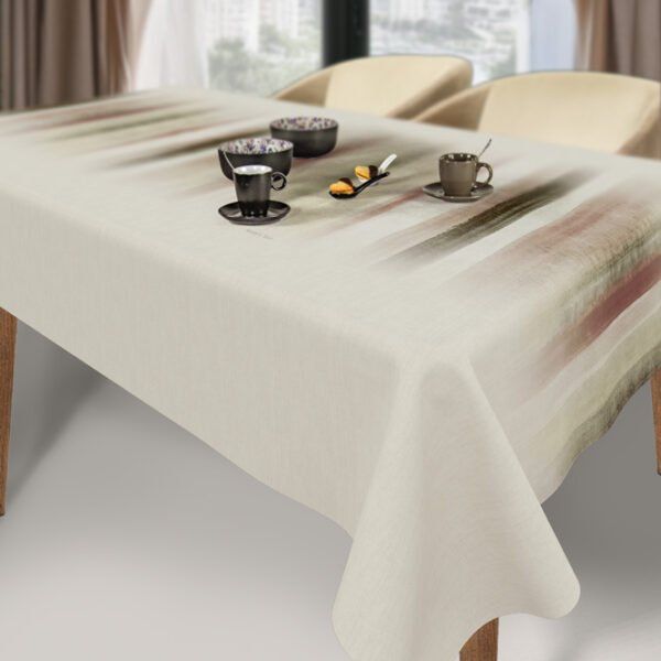 Αλέκιαστο Τραπεζομάντηλο 145×145 Saint Clair 1048 Natural