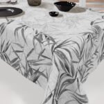 Αλέκιαστο Τραπεζομάντηλο 145×145 Saint Clair 1049 Grey