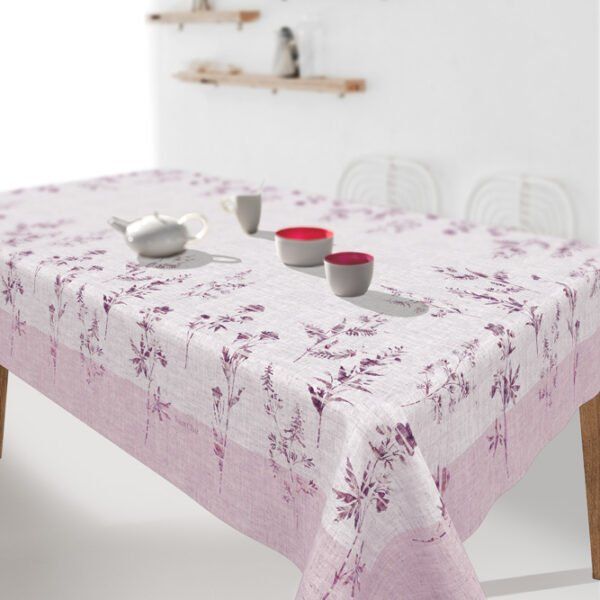 Αλέκιαστο Τραπεζομάντηλο 145×145 Saint Clair 1050 Dusty Pink