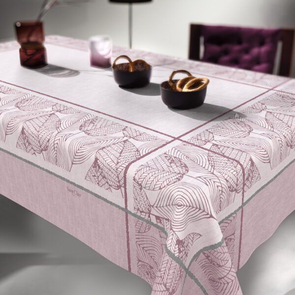Αλέκιαστο Τραπεζομάντηλο 145×180 Saint Clair 1046 Dusty Pink
