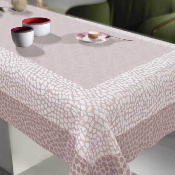 Αλέκιαστο Τραπεζομάντηλο 145×180 Saint Clair 1047 Dusty Pink