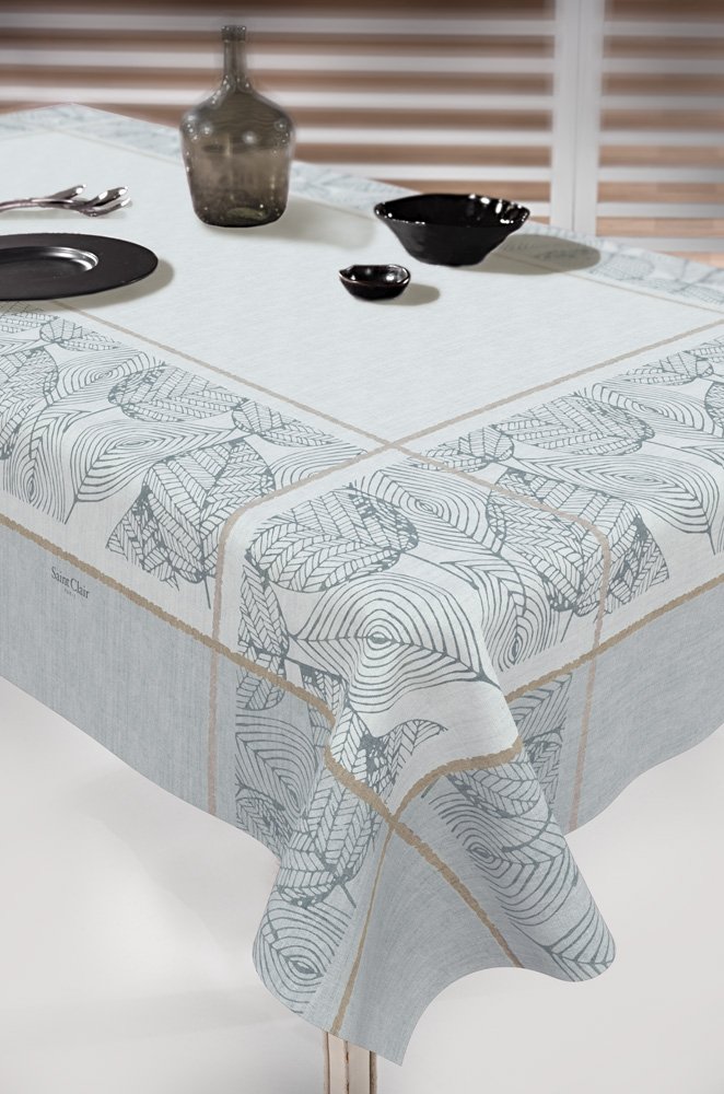 1719030124042 Αλέκιαστο Τραπεζομάντηλο 145×220 Saint Clair 1046 Sky - Image 1