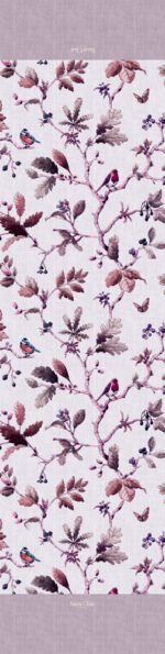 Runner Δυο Όψεων 40×160 Saint Clair 2050 Lilac - Image 2