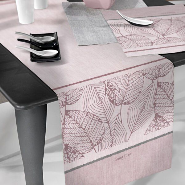 Runner Δυο Όψεων 40×160 Saint Clair 2051 Dusty Pink