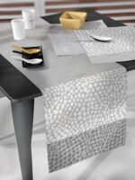 Runner Δυο Όψεων 40×160 Saint Clair 2052 Silver