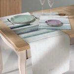 Runner Δυο Όψεων 40×160 Saint Clair 2053 Petrol