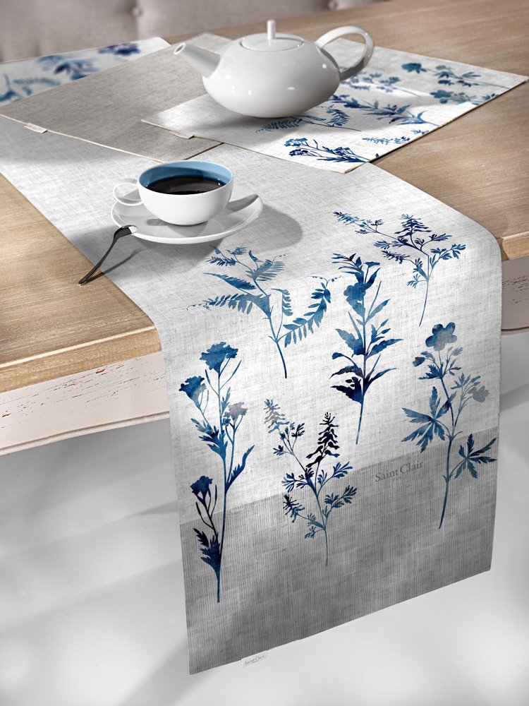 1719030124071 Runner Δυο Όψεων 40×160 Saint Clair 2055 Denim - Image 1