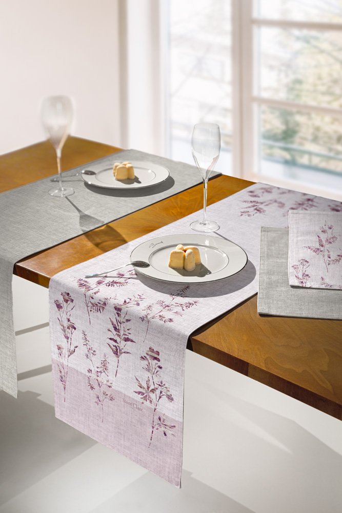 1719030124072 Runner Δυο Όψεων 40×160 Saint Clair 2055 Dusty Pink - Image 1