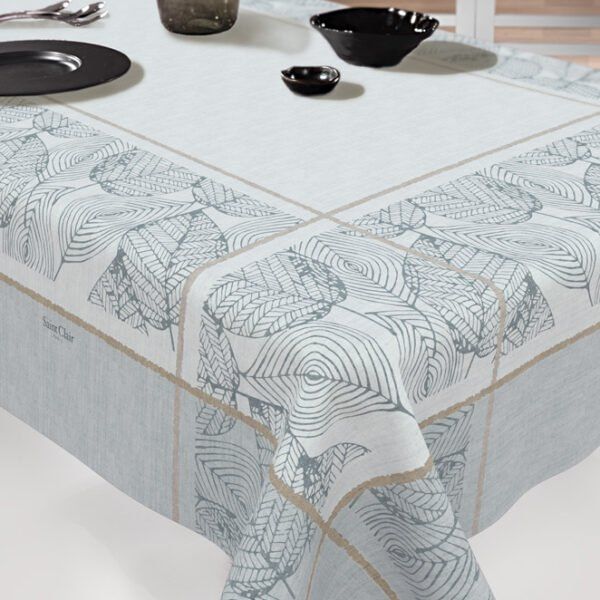 Αλέκιαστο Τραπεζομάντηλο 145×260 Saint Clair 1046 Sky