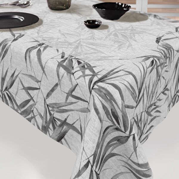 Αλέκιαστο Τραπεζομάντηλο 145×260 Saint Clair 1049 Grey