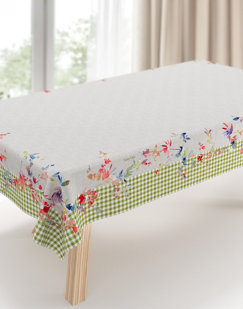1719030125007 Αλέκιαστο Τραπεζομάντηλο 145×180 Saint Clair 19 - Image 1