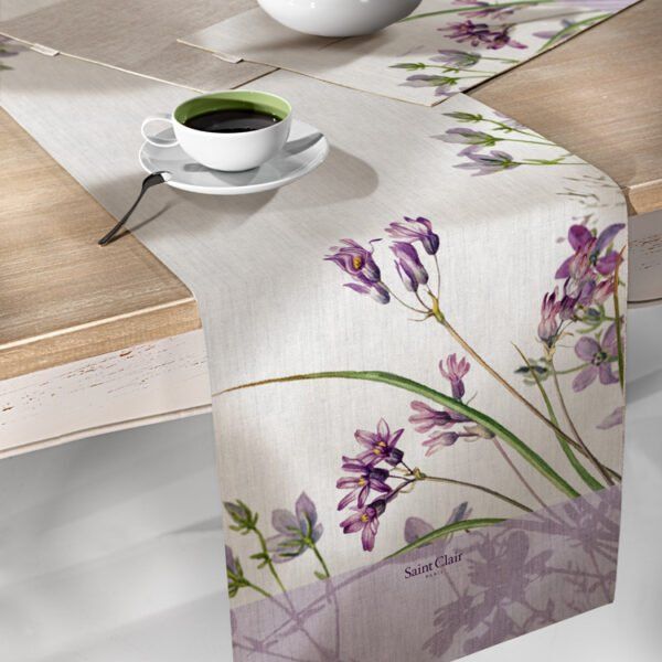 Runner Δυο Όψεων 40×160 Saint Clair 18 Lilac