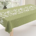 Αλέκιαστο Τραπεζομάντηλο 145×145 Saint Clair 22 Green