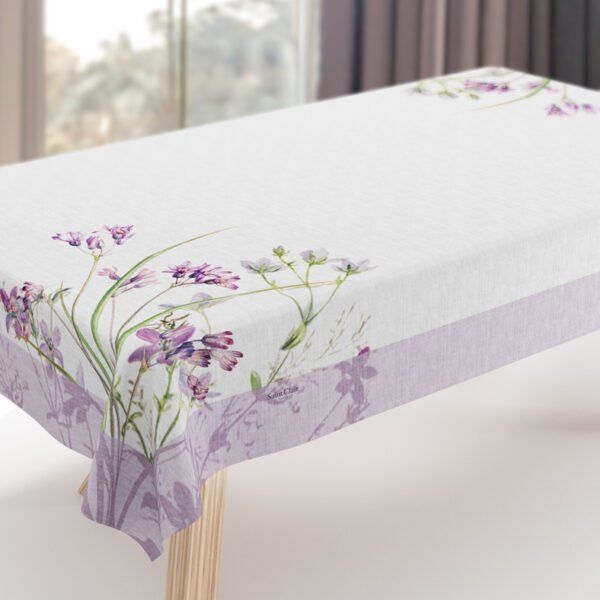 Αλέκιαστο Τραπεζομάντηλο 145×220 Saint Clair 18 Lilac
