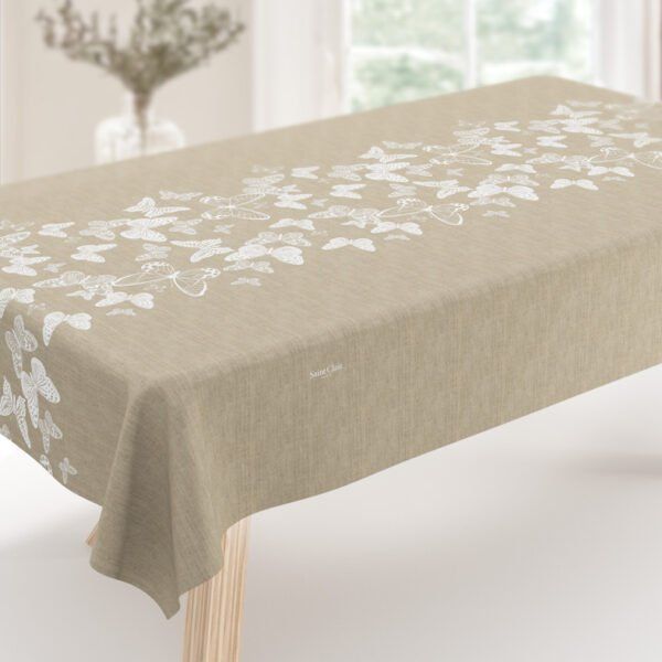 Αλέκιαστο Τραπεζομάντηλο 145×220 Saint Clair 22 Natural