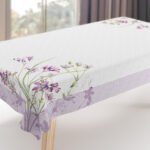 Αλέκιαστο Τραπεζομάντηλο 145×260 Saint Clair 18 Lilac