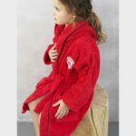 Παιδικό Μπουρνούζι Olympiacos B.C. OLYMPIACOS YOUNG 8-10  Palamaiki