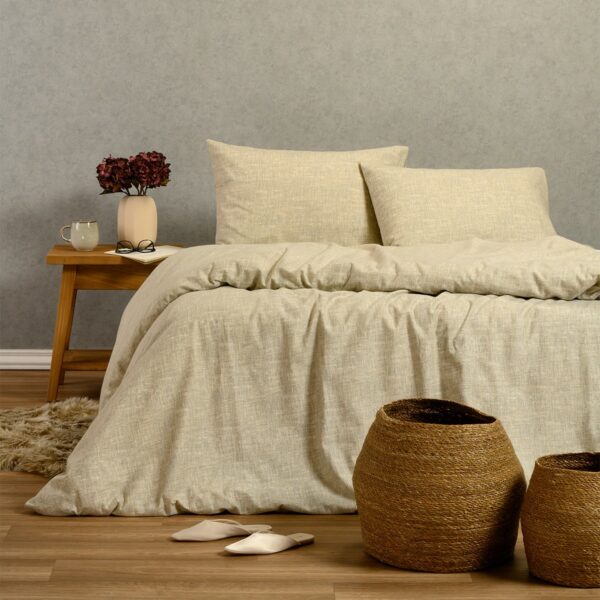 ΠΑΠΛΩΜΑΤΟΘΗΚΗ ΦΑΝΕΛΕΝΙΑ ΥΠΕΡΔΙΠΛΗ FARREL GREY (225X245) MELINEN