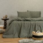 ΣΕΝΤΟΝΙ (ΣΕΤ 3 ΤΕΜ.) 180Χ200+30 ELISE BLUE WINTER LINE MINI MELINEN