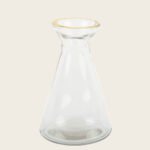 Beauty Home ΒΑΖΑΚΙ ΚΩΝΙΚΟ ΜΕ ΧΡΥΣΟ ΣΤΟΜΙΟ 11×6,8cm