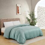 ΠΑΠΛΩΜΑΤΟΘΗΚΗ ΥΠΕΡΔΙΠΛΗ SHELBY SKY (225X245) MELINEN FLEECE