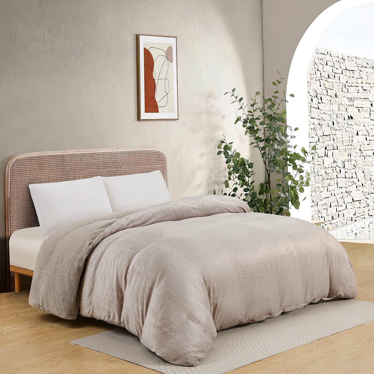 20070 ΠΑΠΛΩΜΑΤΟΘΗΚΗ ΜΟΝΗ SHELBY GREIGE (165X225) MELINEN - Image 1