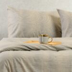 ΠΑΠΛΩΜΑΤΟΘΗΚΗ ΦΑΝΕΛΕΝΙΑ ΥΠΕΡΔΙΠΛΗ TRINITY GREY (225X245) MELINEN - Image 2