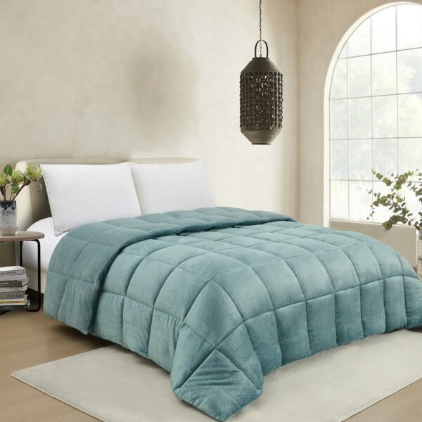 ΚΟΥΒΕΡΤΟΠΑΠΛΩΜΑ ΥΠΕΡΔΙΠΛΟ SHELBY SKY (220X240) MELINEN