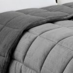 ΚΟΥΒΕΡΤΟΠΑΠΛΩΜΑ ΥΠΕΡΔΙΠΛΟ SHELBY ANTHRACITE (220X240) MELINEN - Image 2