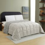 ΠΑΠΛΩΜΑ ΥΠΕΡΔΙΠΛΟ BROOKLYN SILVER/GREY (220X240) MELINEN