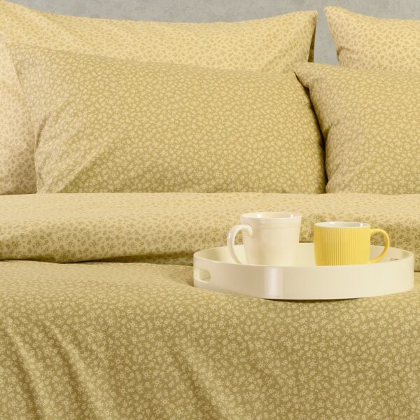 ΣΕΤ ΜΑΞΙΛΑΡΟΘΗΚΕΣ (Π) SAMUELE OLIVE/BEIGE ULTRA LINE (50X70) MELINEN