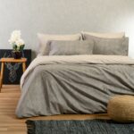 ΠΑΠΛΩΜΑΤΟΘΗΚΗ ΥΠΕΡΔΙΠΛΗ LUCA GREY ULTRA LINE (225X245) MELINEN