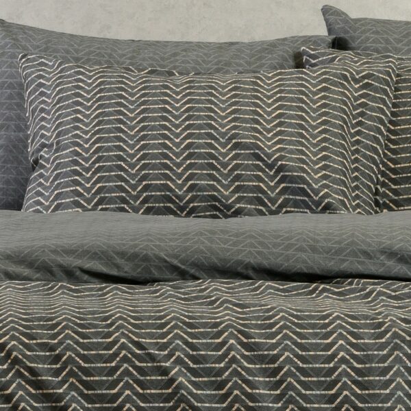 ΣΕΤ ΜΑΞΙΛΑΡΟΘΗΚΕΣ (Π) PARIS ANTHRACITE ULTRA LINE (50X70) MELINEN